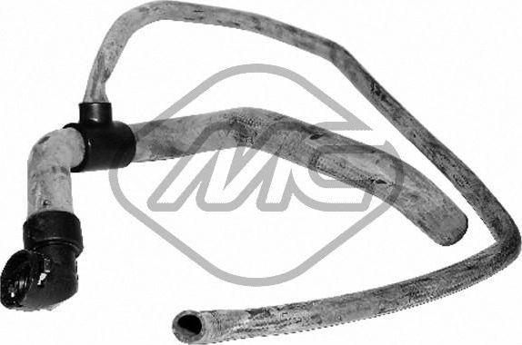 Патрубок радиатора (системы охлаждения) Metalcaucho нижний для Fiat Stilo 2001-2008. Артикул 09448