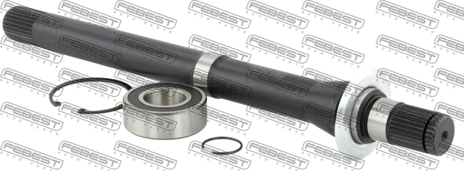 Полуось (привод в сборе, приводной вал) Febest. Артикул 2212-SPSL