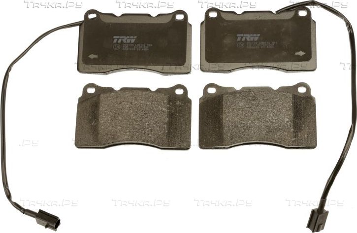 Тормозные колодки TRW передние для Alfa Romeo GT 2003-2010. Артикул GDB1603