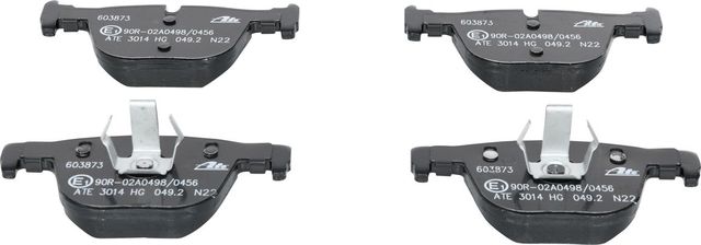 Тормозные колодки ATE задние для BMW 4 F32/F33/F36 2013-2026. Артикул 13.0460-3873.2