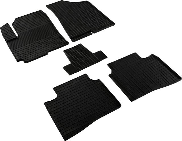 Коврики резиновые Seintex с узором сетка для салона Changan X5 Plus 2024-2026. Артикул 318687