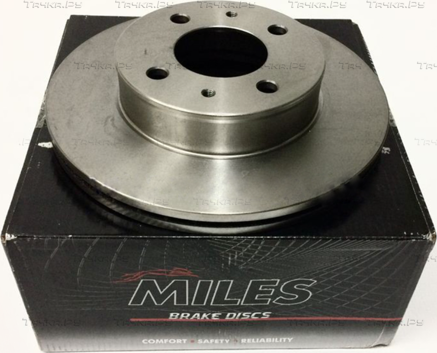 Тормозной диск Miles передний для Daihatsu Move II 1998-2002. Артикул K000462