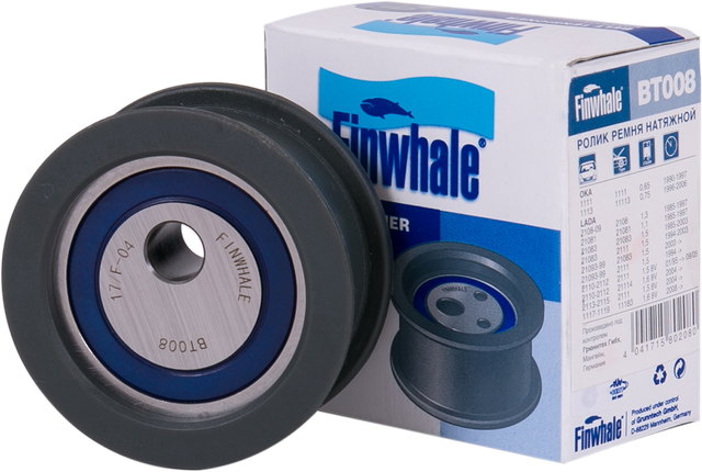 Натяжной ролик (натяжитель) ремня ГРМ Finwhale. Артикул BT008