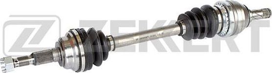 Полуось (привод в сборе, приводной вал) Zekkert передняя левая для Opel Astra G 1998-2009. Артикул AW-4646