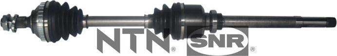 Полуось (привод в сборе, приводной вал) NTN / SNR. Артикул DK66.006