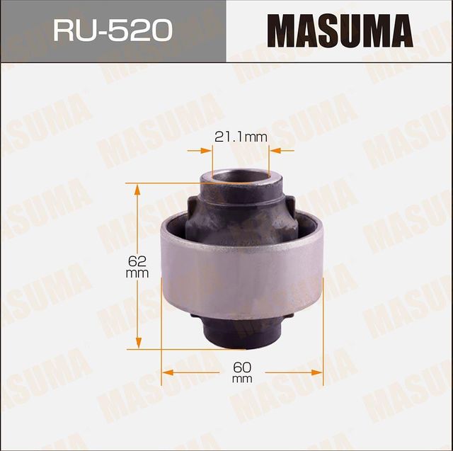 Сайлентблок переднего рычага подвески Masuma. Артикул RU-520