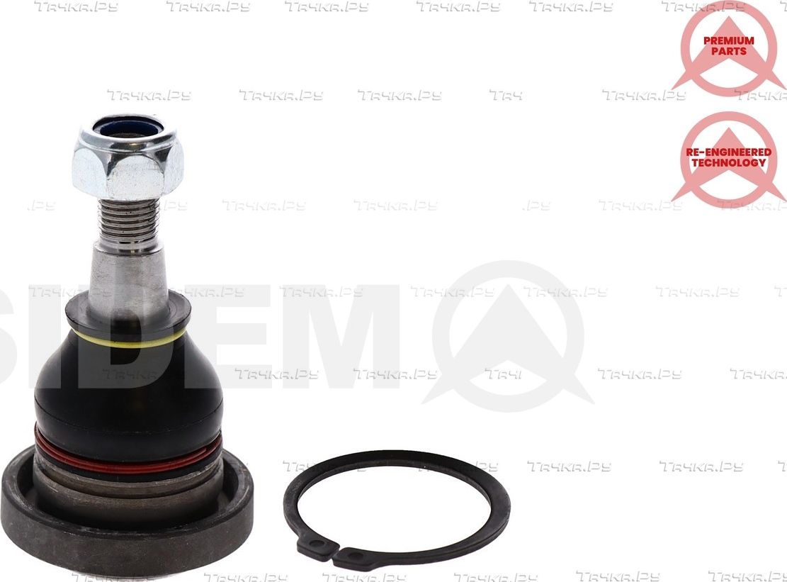 Шаровая опора Sidem передняя для Toyota Yaris II 2005-2012. Артикул 45092 R