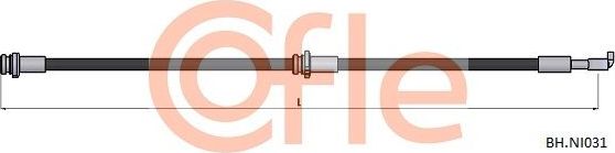 Тормозной шланг Cofle. Артикул 92.BH.NI031