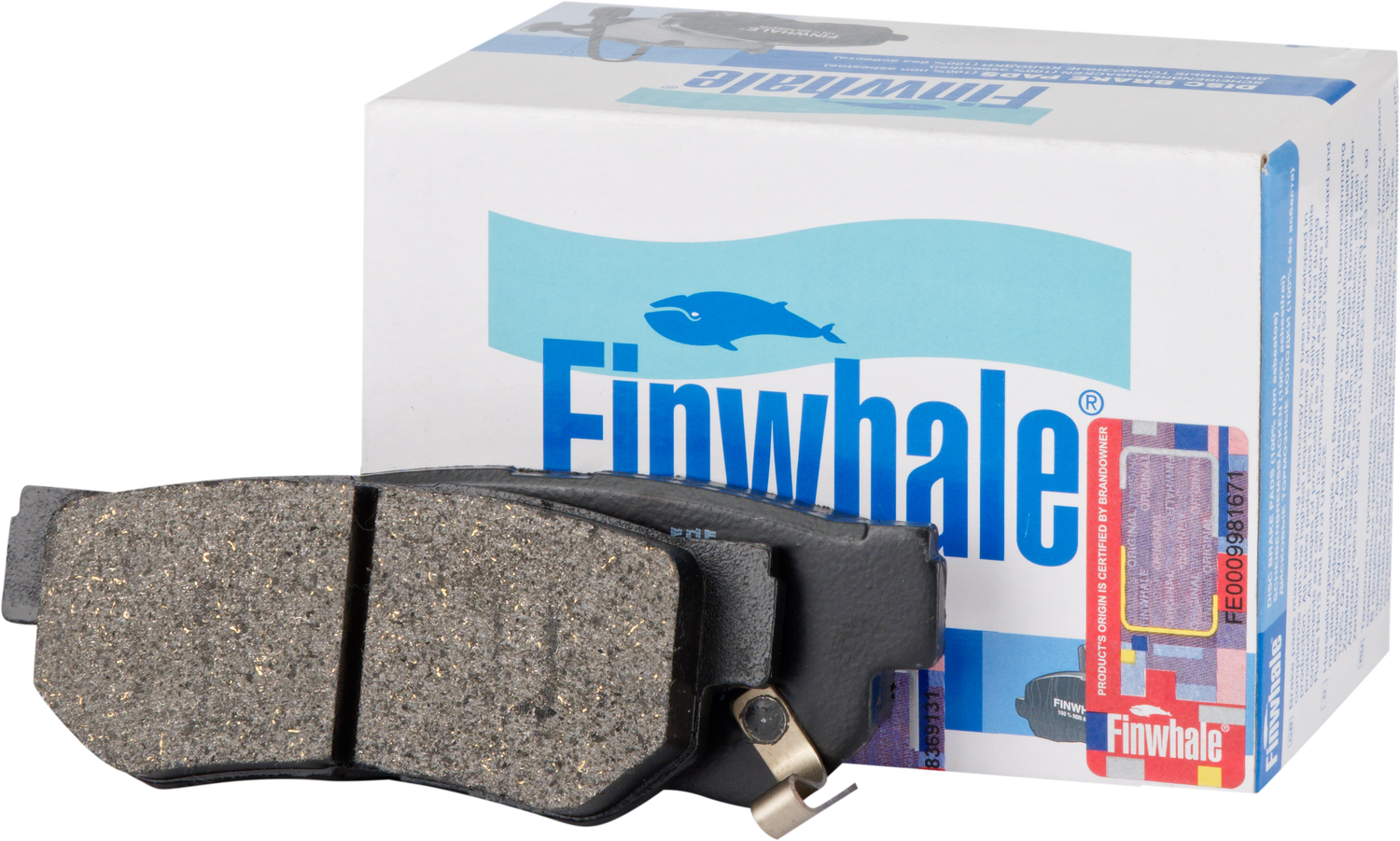 Тормозные колодки Finwhale. Артикул V1006