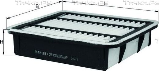Воздушный фильтр Mahle для Toyota Verossa 2000-2003. Артикул LX 2873