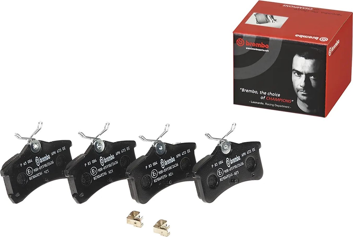 Тормозные колодки Brembo PRIME LINE. Артикул P 83 084