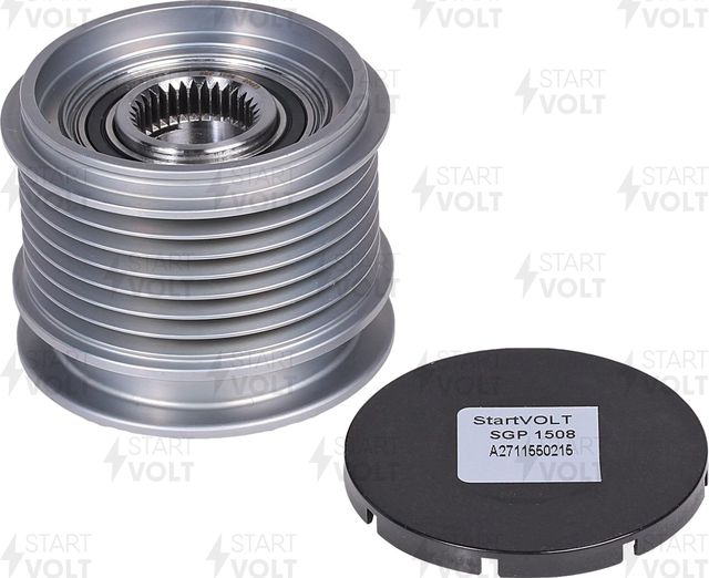 Муфта генератора обгонная StartVOLT для Mercedes-Benz CLC-Класс 2008-2011. Артикул SGP 1508