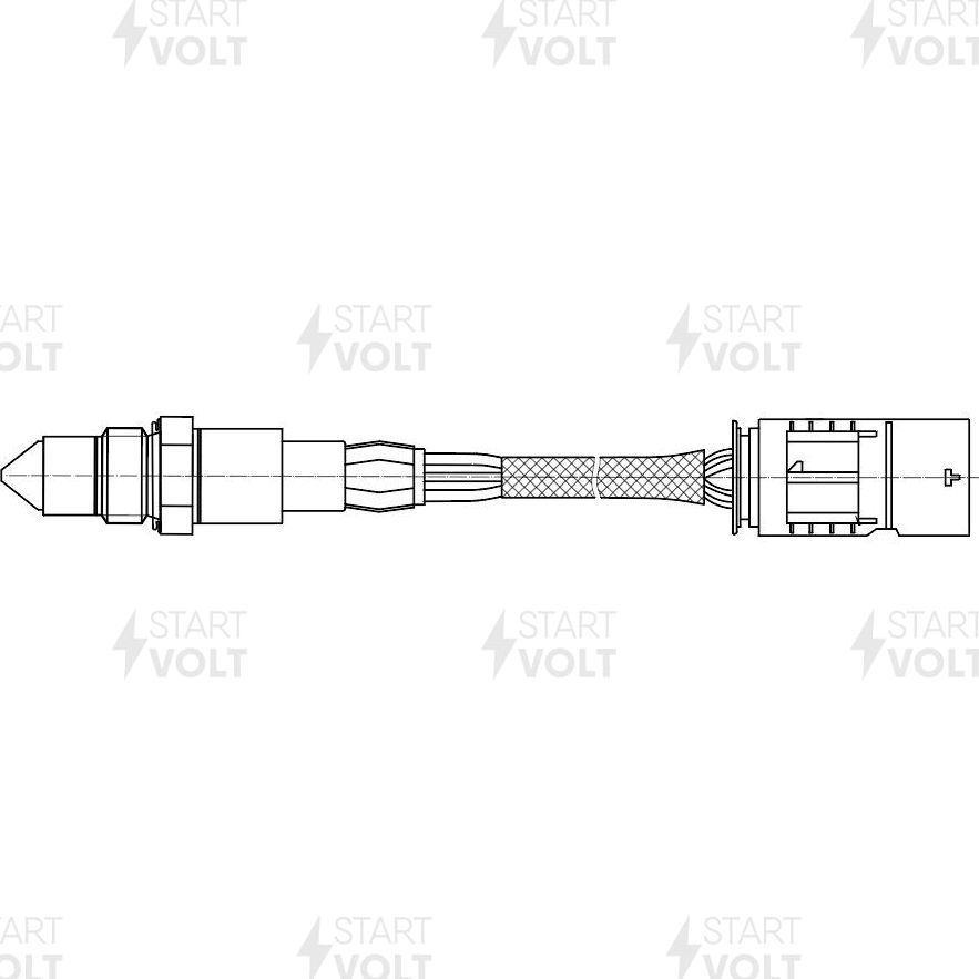 Лямбда-зонд (кислородный датчик) StartVOLT. Артикул VS-OS 0917