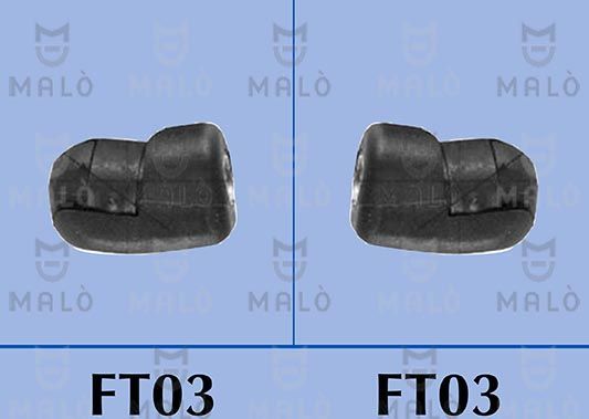 Амортизатор (упор) багажника Malò. Артикул 127148