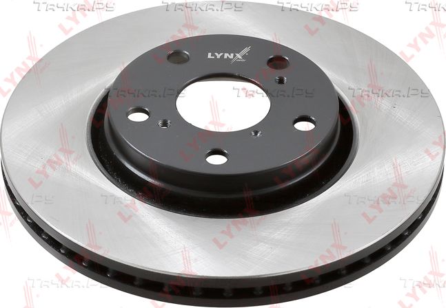 Тормозной диск LYNXauto передний для Toyota Corolla E140, E150 2006-2014. Артикул BN-1956