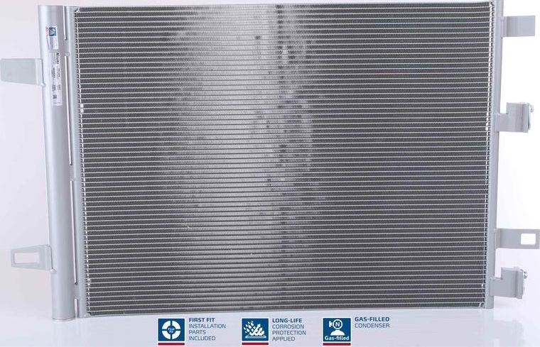 Радиатор кондиционера (конденсатор) Nissens (алюминий). Артикул 941194