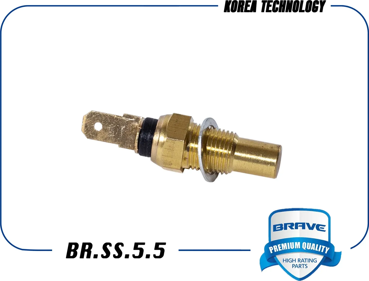 Датчик температуры охлаждающей жидкости (Brave). Артикул BR.SS.5.5