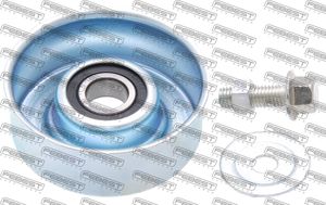 Натяжной ролик (натяжитель) приводного поликлинового ремня Febest для Nissan Cefiro A33 2000-2003. Артикул 0287-J31