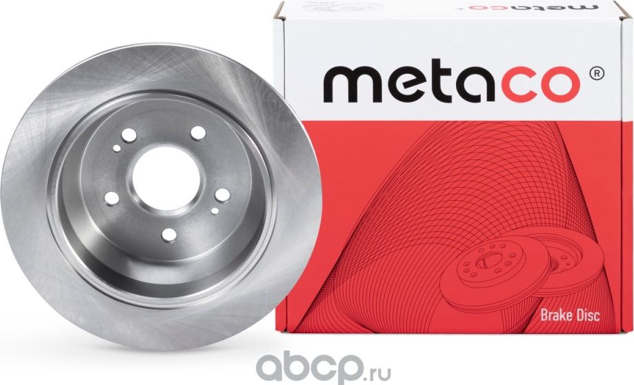 Диск тормозной задний (Metaco). Артикул 3060486