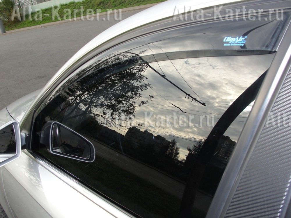 Дефлекторы ClimAir для окон (передняя пара) BMW Х3 E83 5-дв. 2003-2010. Артикул 3281