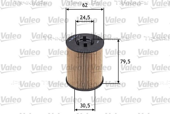 Масляный фильтр Valeo для Opel Astra G 1998-2005. Артикул 586539