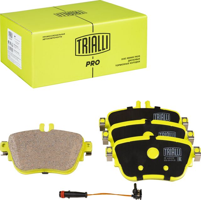 Тормозные колодки Trialli (Керамика). Артикул PF 4404CR