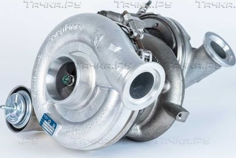 Турбина (турбокомпрессор) BorgWarner B1G+B2 для MAN TGL 2004-2026. Артикул 10009880297