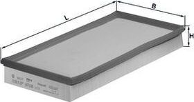 Воздушный фильтр Mahle. Артикул LX 726