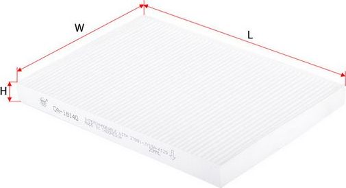 Салонный фильтр Sakura. Артикул CA-18140