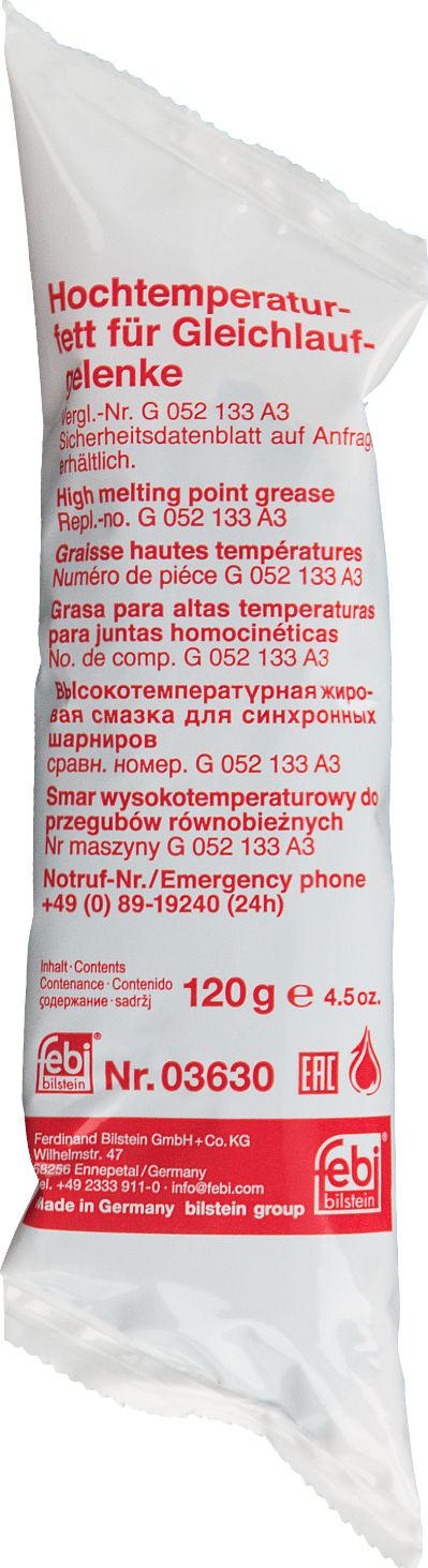 Смазочные материалы для высокой температуры Febi Bilstein. Артикул 03630