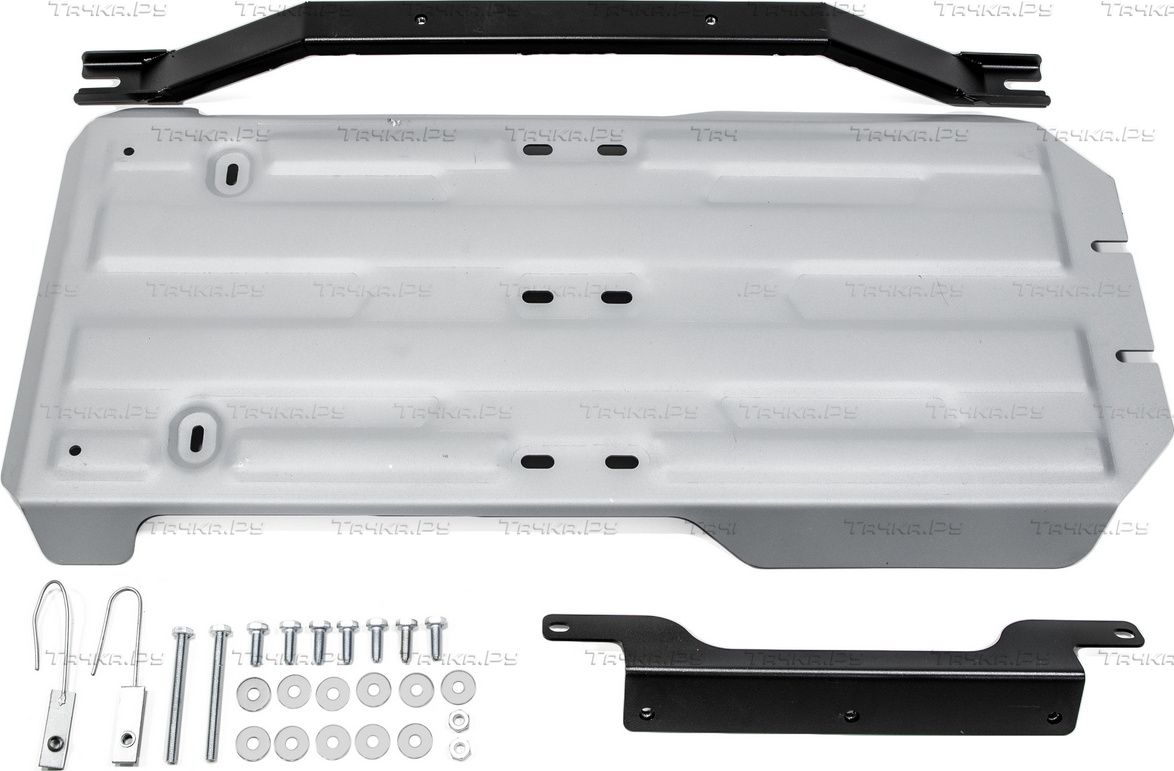 Защита алюминиевая Rival для КПП и РК Lexus GX 460 2009-2013 2013-2026. Артикул 333.5785.1