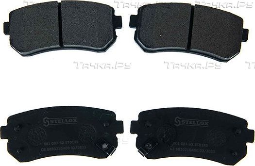 Тормозные колодки Stellox. Артикул 1483 000-SX