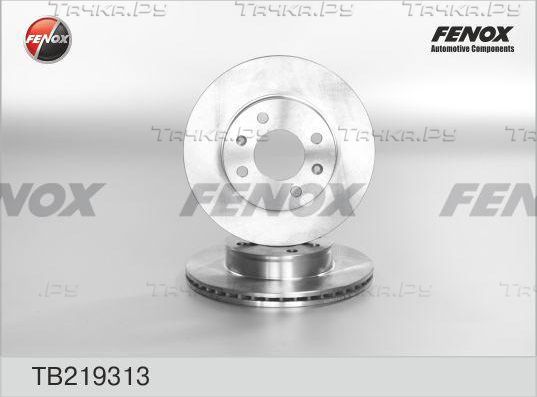 Тормозной диск Fenox передний для Kia Picanto I 2004-2011. Артикул TB219313