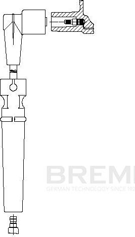 Высоковольтные провода (провода зажигания) Bremi. Артикул 491/46