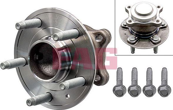 Ступичный подшипник (комплект) Fag задний для Opel Mokka I 2012-2026. Артикул 713 6452 90