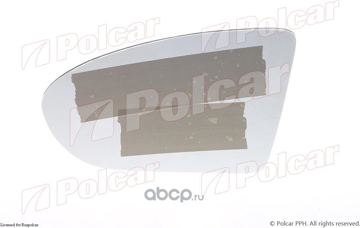 СТЕКЛО ЗЕРКАЛА ВНЕШНЕГО ПРАВЫЙ (Polcar). Артикул 2759551E