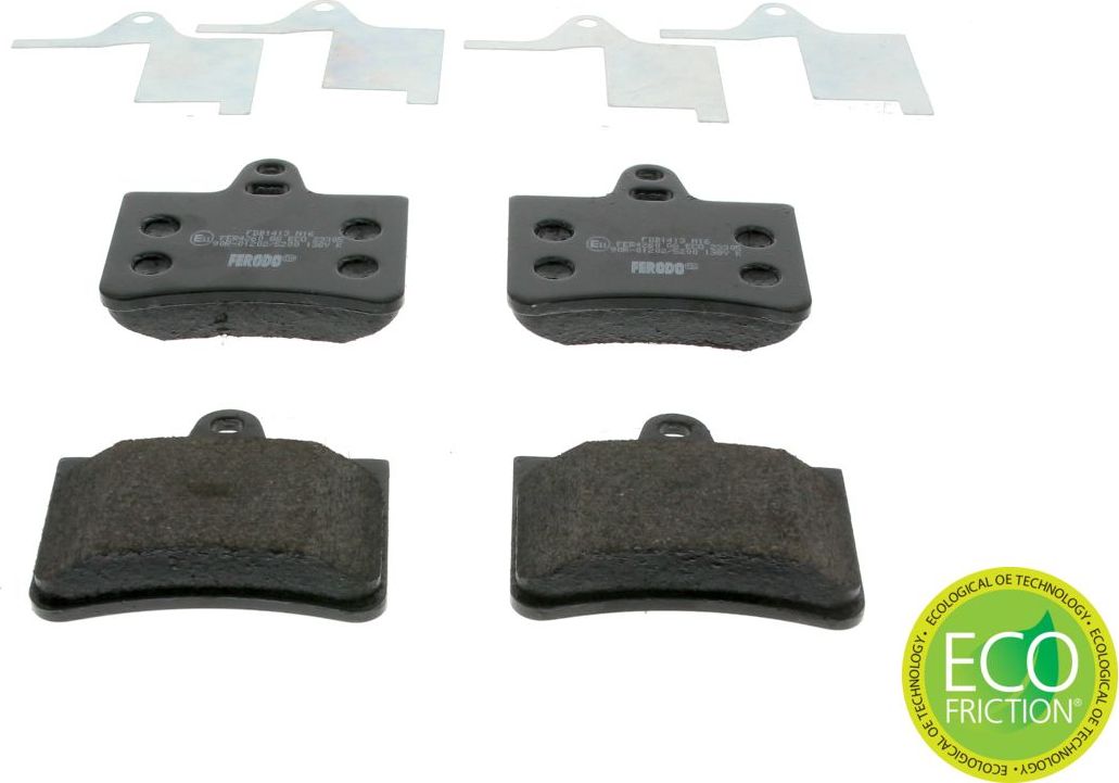 Тормозные колодки Ferodo Premier Eco Friction. Артикул FDB1413