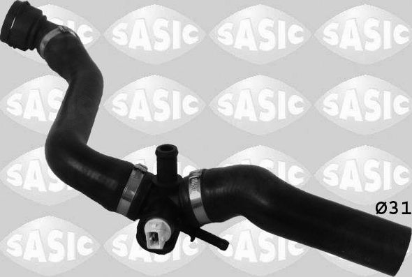 Патрубок радиатора (системы охлаждения) Sasic. Артикул 3406075