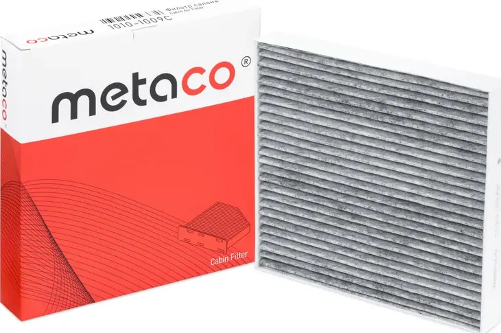 Фильтр салона угольный (Metaco). Артикул 10101009C