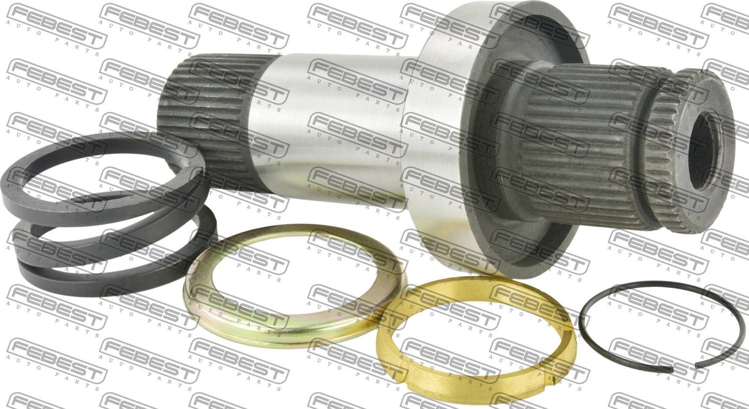 Полуось (привод в сборе, приводной вал) Febest. Артикул 2312-TRT5LH