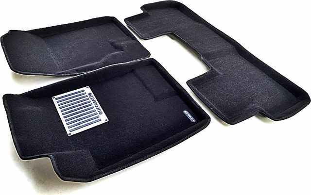 Коврики текстильные Euromat 3D Lux для салона Haval F7 2019-2026. Артикул EM3D-001404