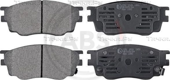 Тормозные колодки ABS. Артикул 37351