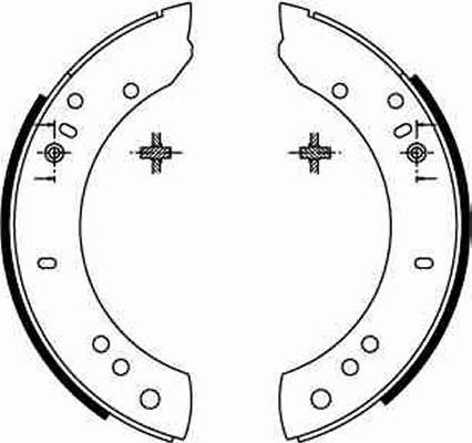 Тормозные колодки TRW. Артикул GS6082