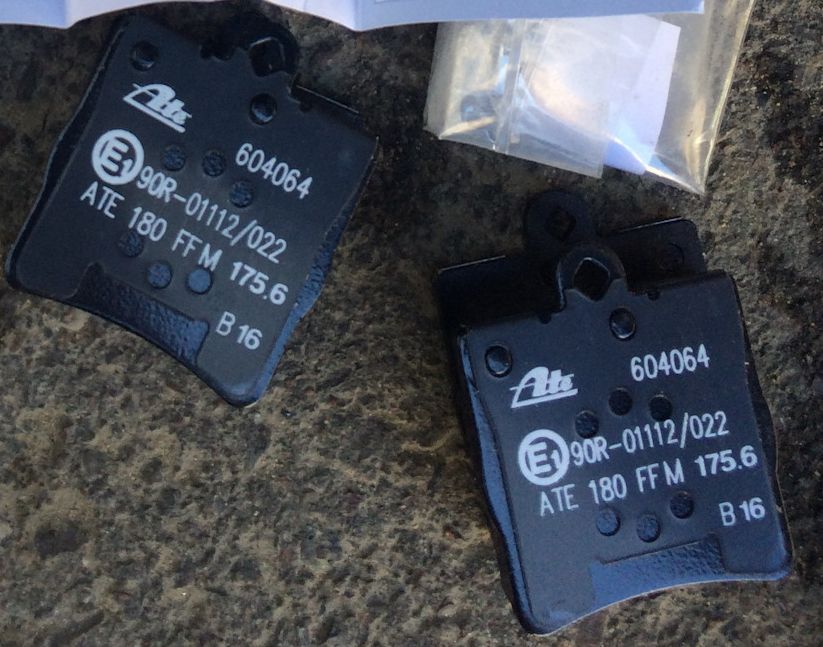 Тормозные колодки ATE. Артикул 13.0460-4064.2