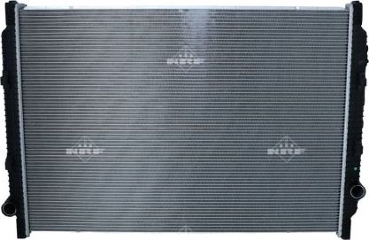 Радиатор охлаждения двигателя NRF (алюминий). Артикул 509725