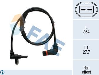 Датчик ABS FAE. Артикул 78529