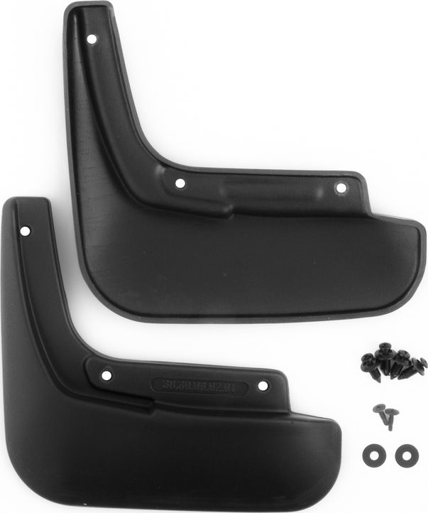 Брызговики Frosch (в пакете) задняя пара (коротк. свес.) для Peugeot Expert 2017-2026. Артикул NLF.38.31.E18