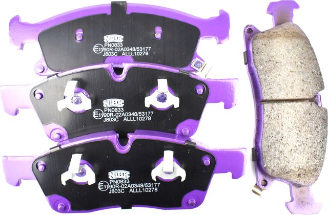 Тормозные колодки NiBK передние для Jeep Grand Cherokee IV (WK2) 2010-2026. Артикул PN0833