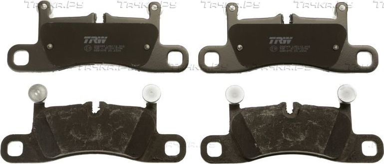 Тормозные колодки TRW COTEC задние для Porsche Cayenne II (958) 2010-2014. Артикул GDB1875