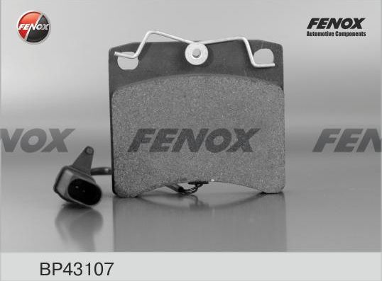 Тормозные колодки Fenox. Артикул BP43107